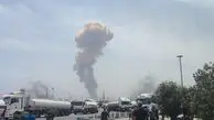 ویدیو: گودال بزرگی که پس از انفجار بندر شهید رجایی بندرعباس ایجاده شده است