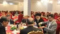 حضور شخصیت‌های سیاسی در افطاری «روزنامه مستقل»؛ فائزه هاشمی، عباس آخوندی و معاون پزشکیان 