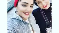 عکسی متفاوت از سفر فریبا نادری و نرگس محمدی به فرانسه