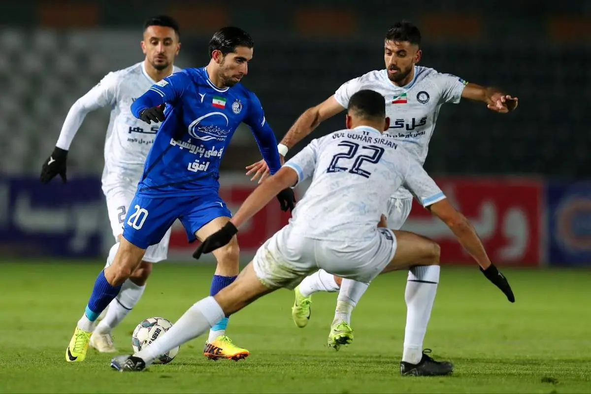 خلاصه بازی استقلال و گل‌گهر/ باخت خانگی استقلال و درس تارتار به ساپینتو