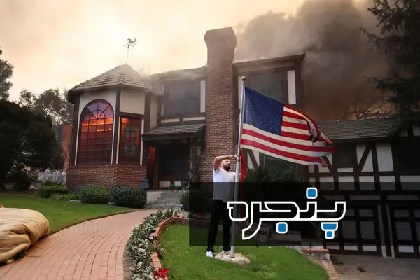 تصاویر بهت‌آور و آخرالزمانی از آتش‌سوزی مهیب لس‌آنجلس - قسمت اول
