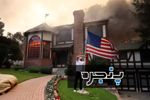 تصاویر بهت‌آور و آخرالزمانی از آتش‌سوزی مهیب لس‌آنجلس - قسمت اول