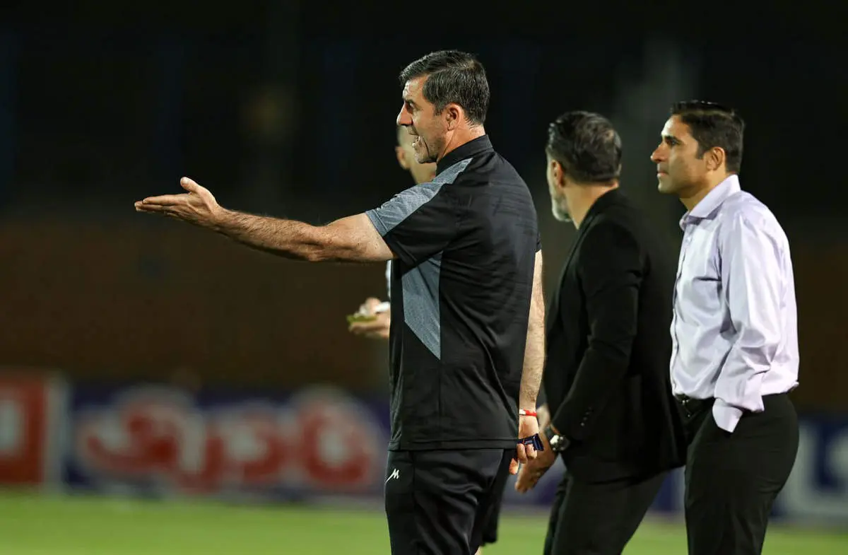 حمایت استقلالی دو آتیشه از کریم باقری با قلب آبی+تصویر