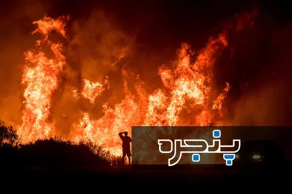 تصاویر بهت‌آور و آخرالزمانی از آتش‌سوزی مهیب لس‌آنجلس - قسمت اول