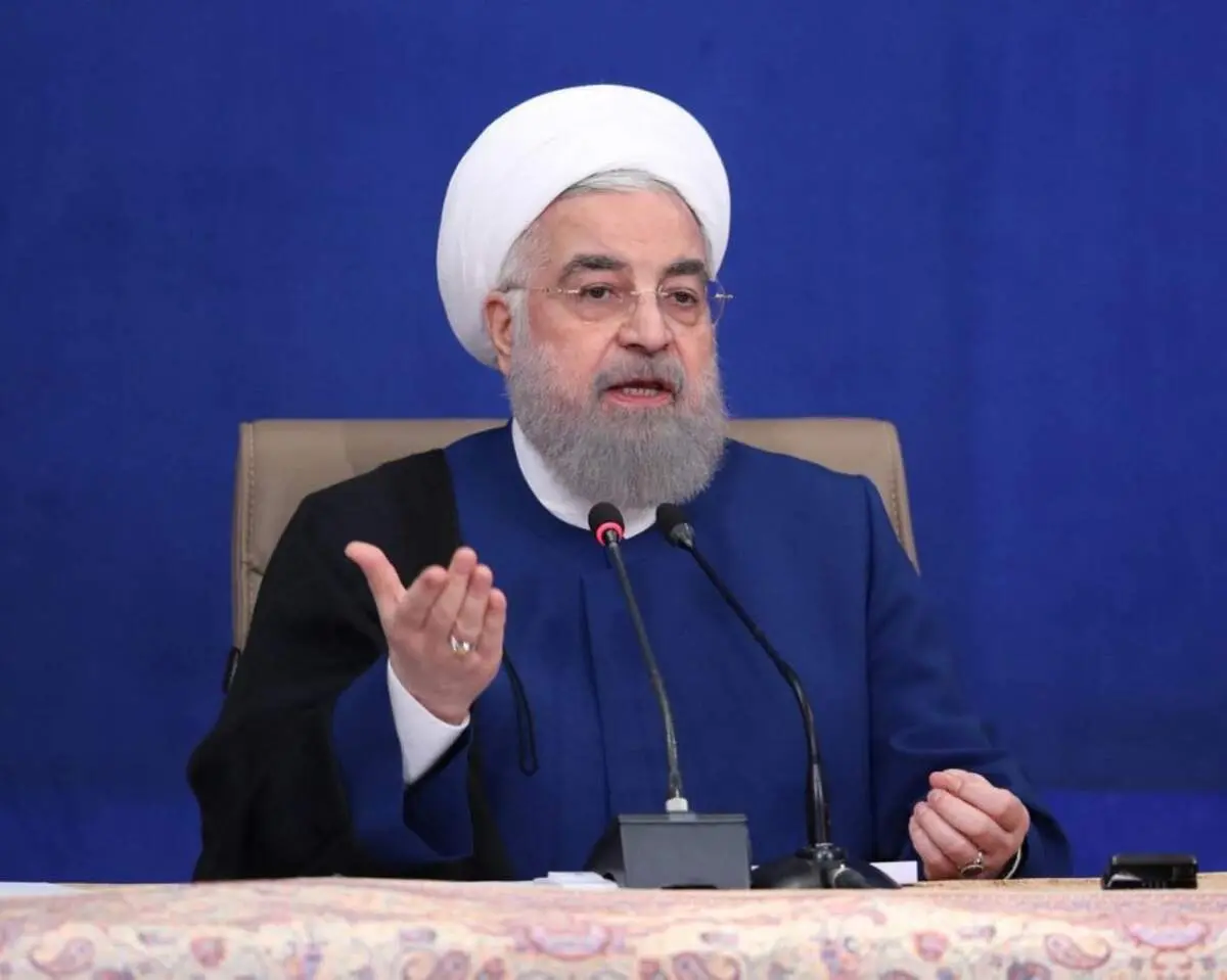 تصویری از حسن روحانی در بیمارستان +عکس