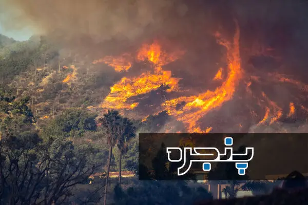 تصاویر آخرالزمانی از آتش‌سوزی لس‌آنجلس - بخش دوم