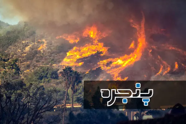 تصاویر آخرالزمانی از آتش‌سوزی لس‌آنجلس - بخش دوم