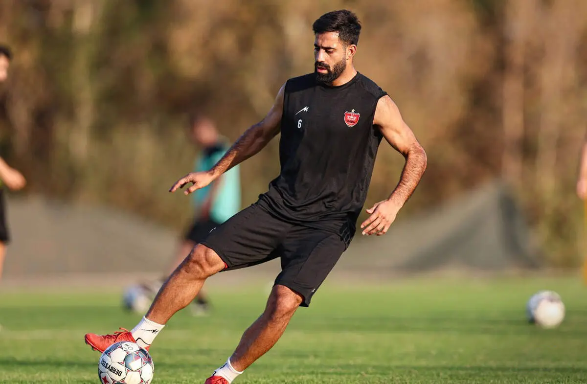 غیبت دوباره مهره کلیدی؛ ستاره پرسپولیس دیدار با خیبر را از دست داد