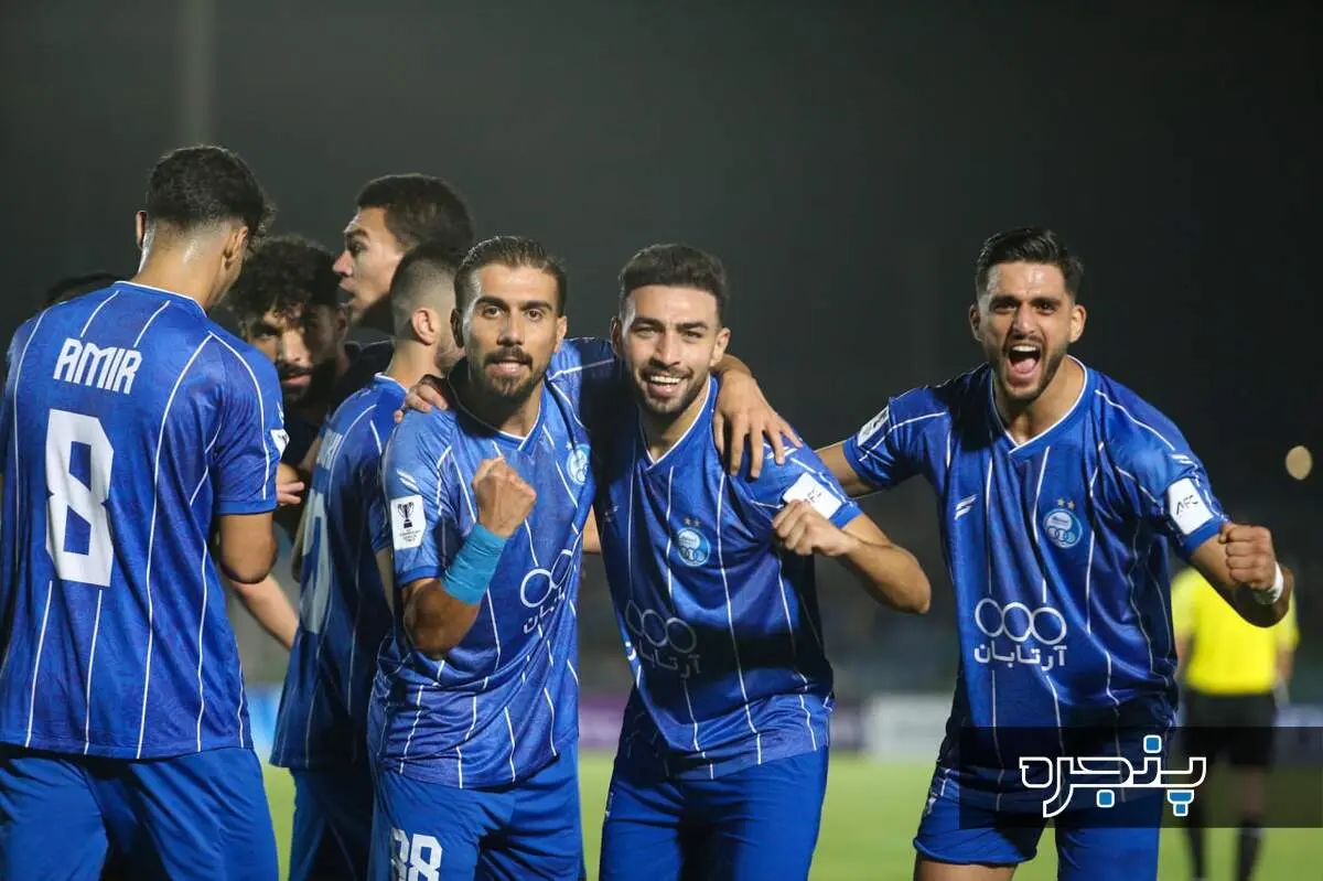 خلاصه بازی: استقلال ۲ - ۰ الوحدات
