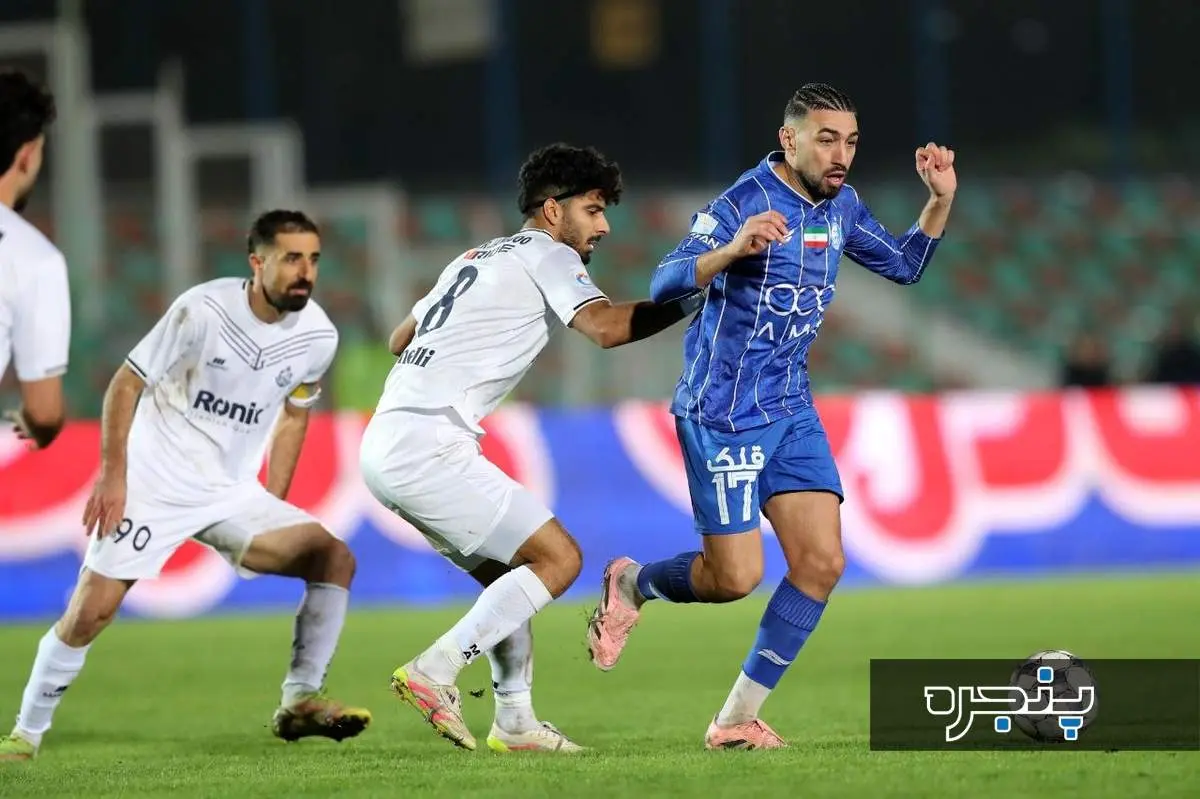 خلاصه بازی: استقلال ۱ - ۱ ملوان