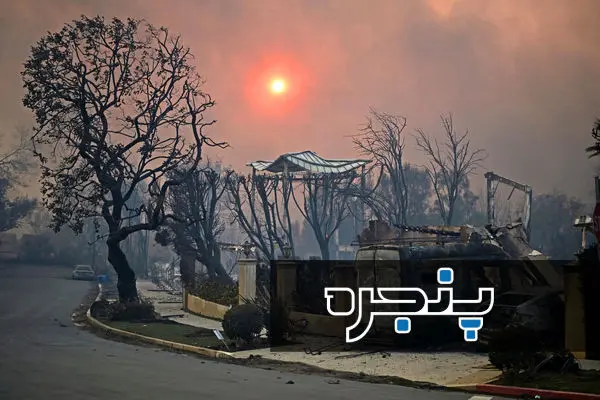 تصاویر بهت‌آور و آخرالزمانی از آتش‌سوزی مهیب لس‌آنجلس - قسمت اول
