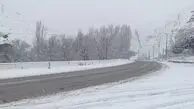 ترافیک سنگین در آزادراه تهران–کرج–قزوین / بارش برف و باران در ۸ استان