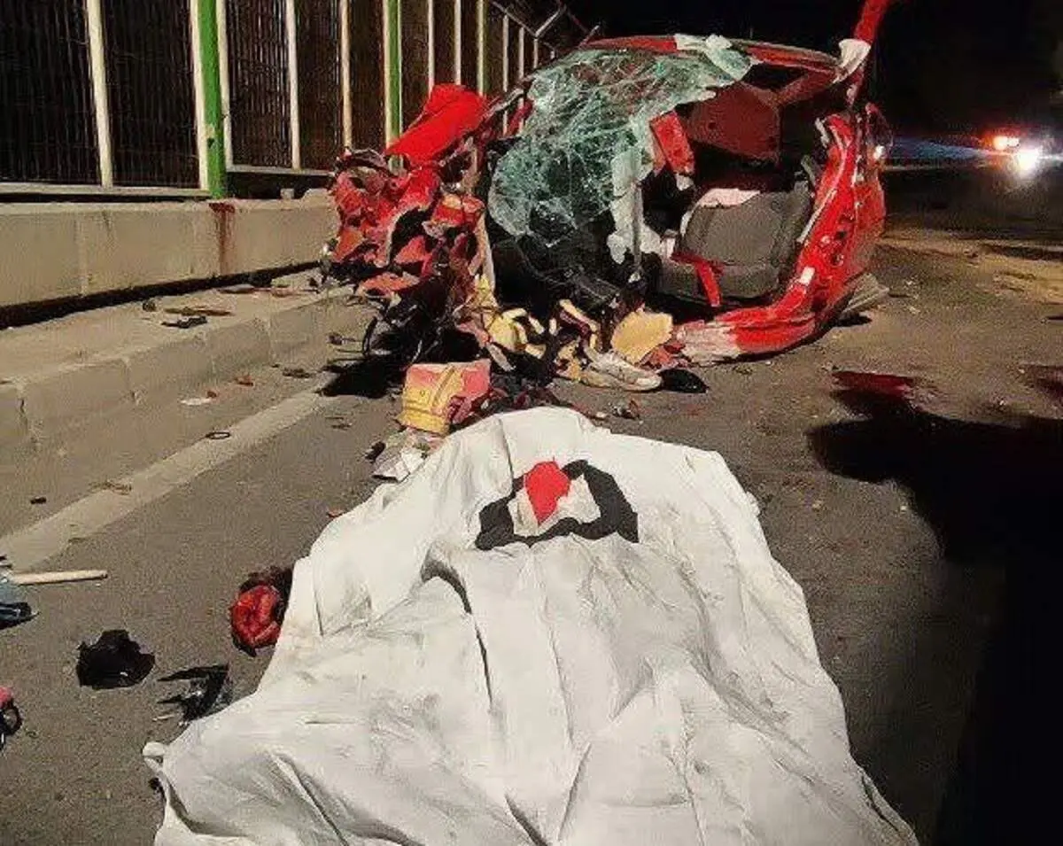 تصادف دلخراش در کرج؛ مادر و سه دختر مهابادی جان باختند