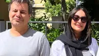 سلفی پیمان قاسم خانی به همراه همسرش، میترا ابراهیمی