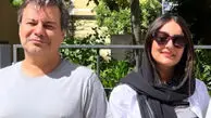 سلفی پیمان قاسم خانی به همراه همسرش، میترا ابراهیمی