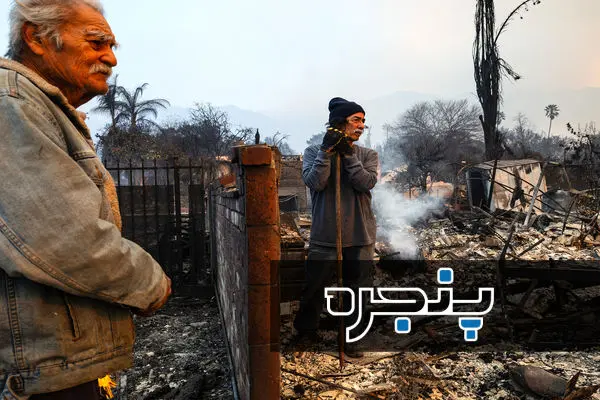 تصاویر آخرالزمانی از آتش‌سوزی لس‌آنجلس - بخش دوم