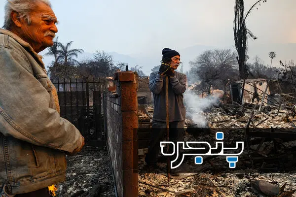 تصاویر آخرالزمانی از آتش‌سوزی لس‌آنجلس - بخش دوم