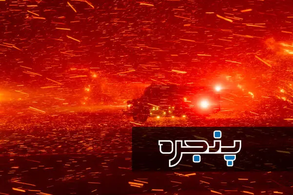 تصاویر آخرالزمانی از آتش‌سوزی لس‌آنجلس - بخش سوم