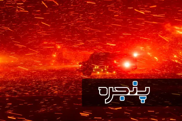 تصاویر آخرالزمانی از آتش‌سوزی لس‌آنجلس - بخش سوم