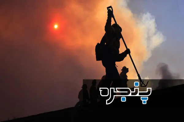 تصاویر آخرالزمانی از آتش‌سوزی لس‌آنجلس - بخش دوم