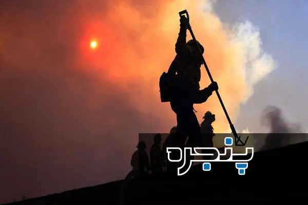 تصاویر آخرالزمانی از آتش‌سوزی لس‌آنجلس - بخش دوم