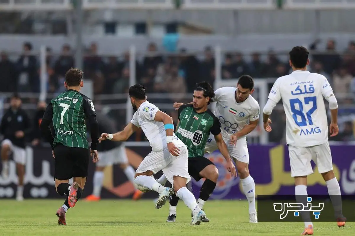 ادامه طلسم استقلال مقابل خیبر؛ استقلال از کورس مدعیان عقب افتاد
