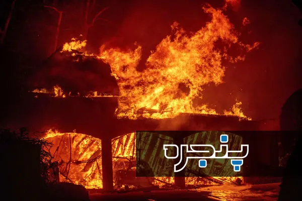 تصاویر آخرالزمانی از آتش‌سوزی لس‌آنجلس - بخش سوم