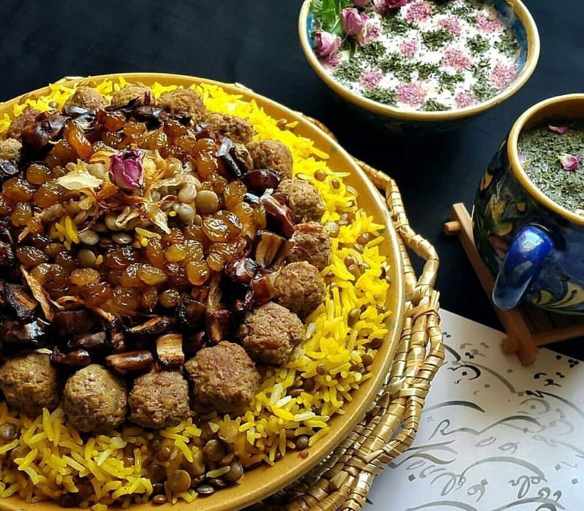 عدس پلوی مجلسی؛ تجربه‌ای لذیذ و متفاوت