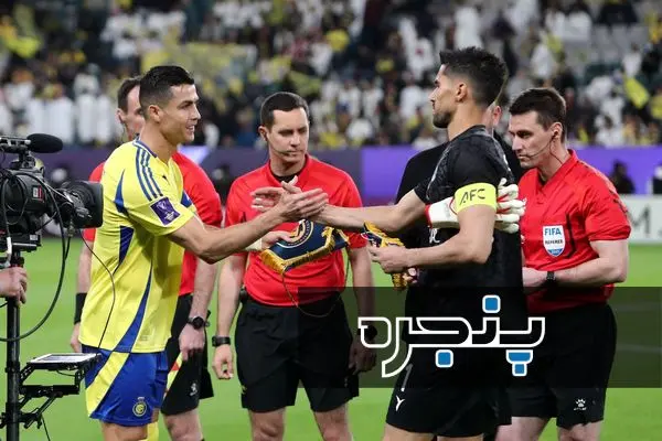 حسین حسینی کریستیانو رونالدو استقلال النصر