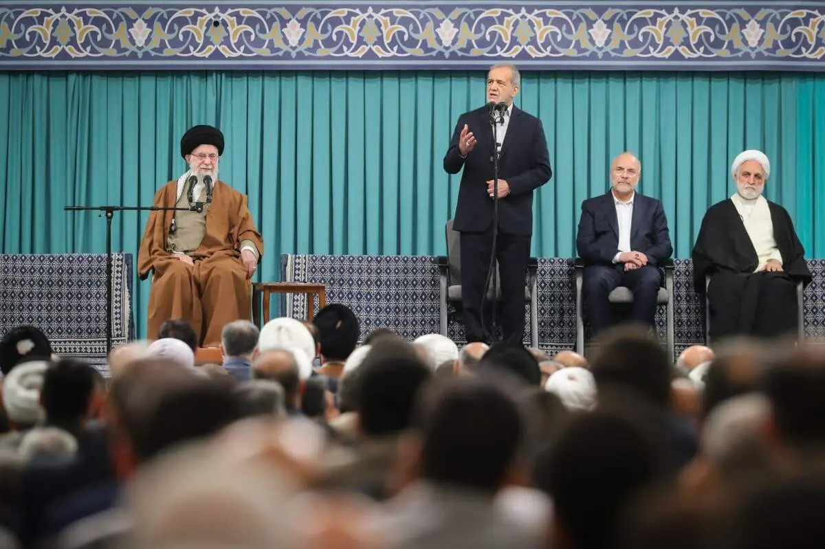 مسعود پزشکیان: از مردم عزیزمان تقاضا می کنم جز خدا به هیچ کسی دل نبندند