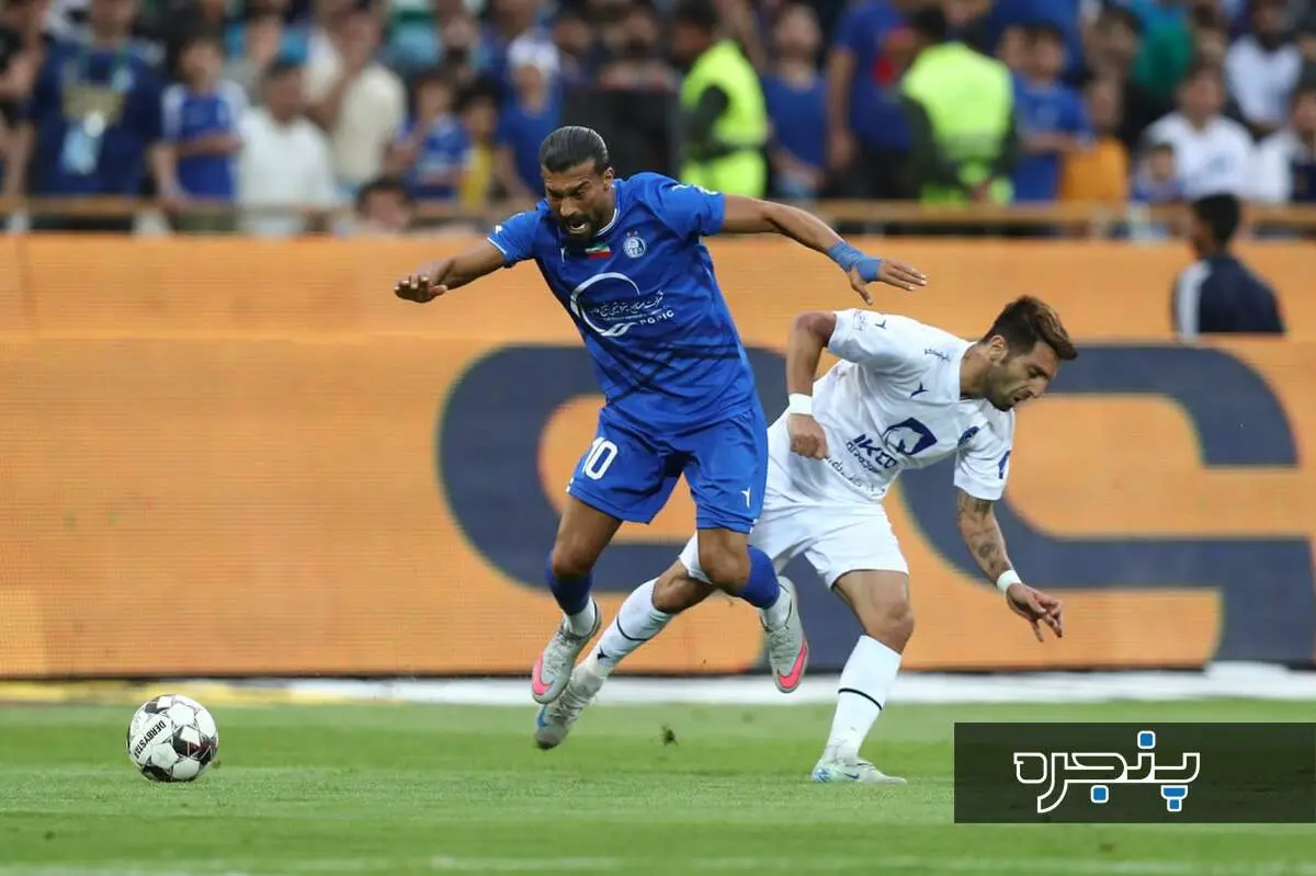 ویدیو: گل اول استقلال به پیکان توسط رامین رضاییان