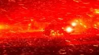 تصاویری هولناک و آخر الزمانی از آتش‌سوزی وحشتناک کالیفرنیا و لس‌آنجلس
