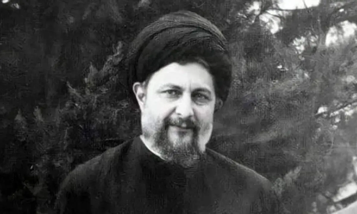 عکس تاریخی از دیدار امام موسی صدر با حافظ اسد در سال ۵۵