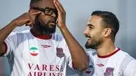 گل کوین یامگا به پرسپولیس از دوربین باشگاه نساجی