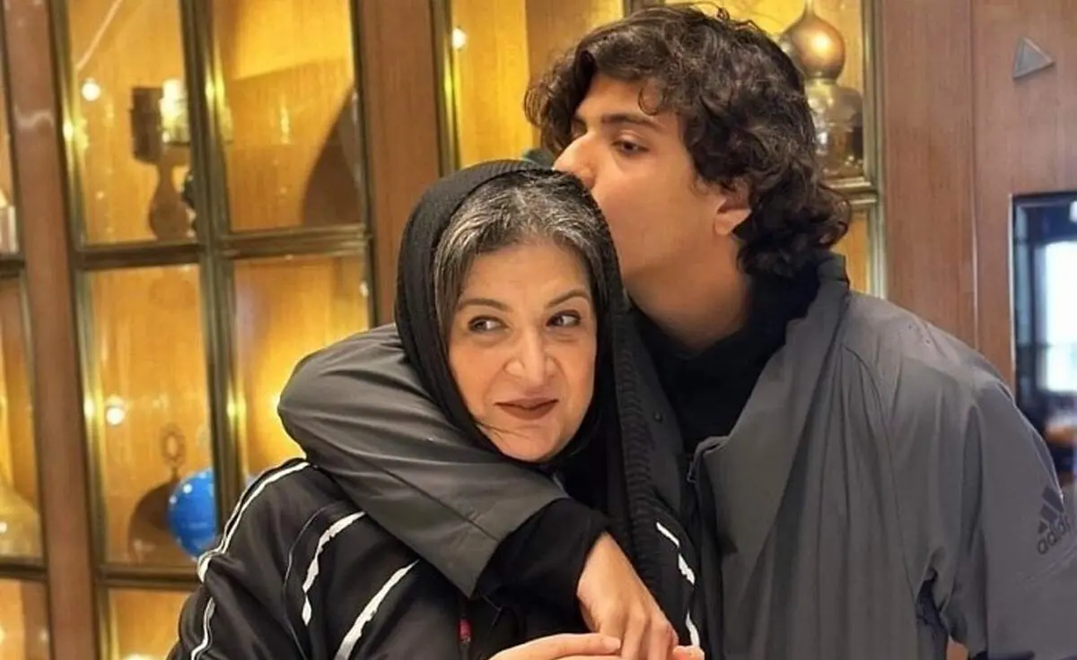 بوسه امیر جعفری بر پیشانی همسر نقی معمولی!