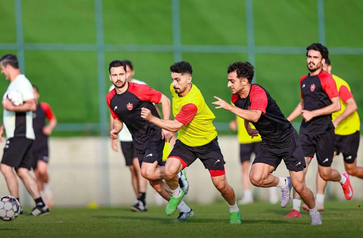 غیبت پرمعنی سرژ اوریه در تمرین پرسپولیس