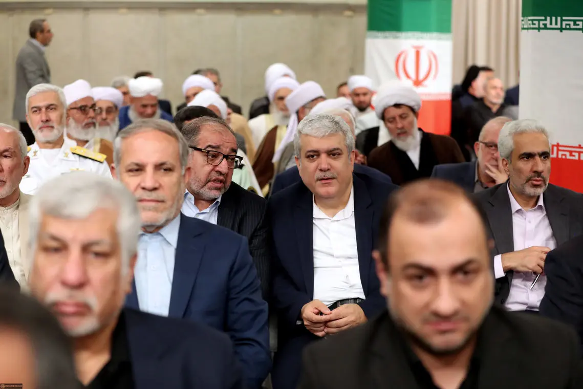 مراسم تنفیذ حکم ریاست جمهوری مسعود پزشکیان توسط رهبر انقلاب