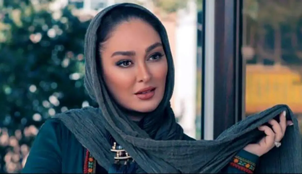 استایل جنجالی الهام حمیدی در کنار دوستش