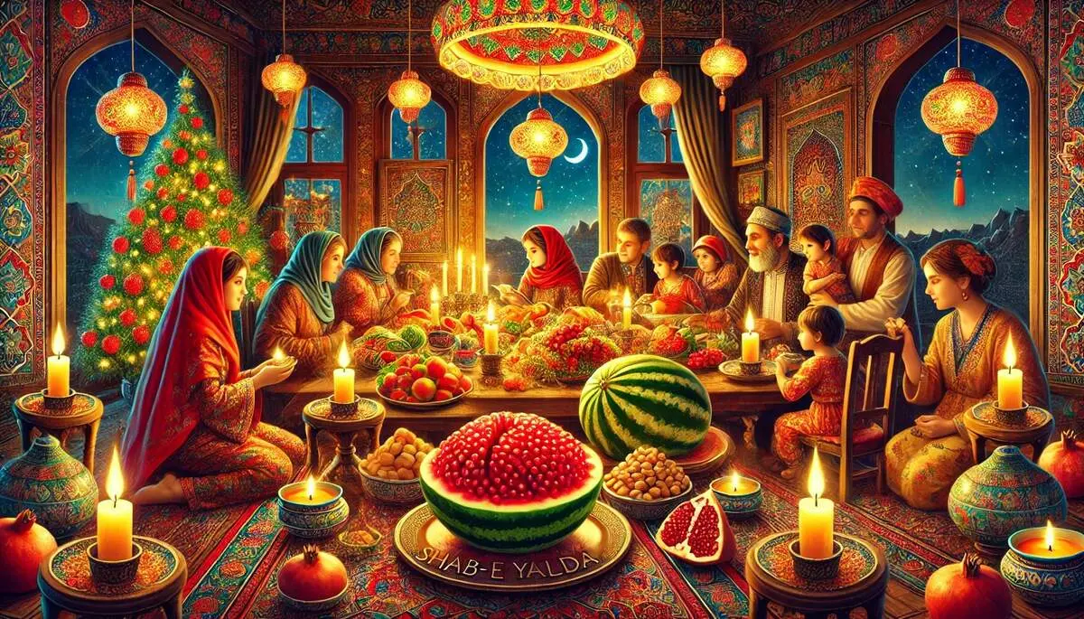 سالاد خوش رنگ و لعاب مخصوص شب یلدا