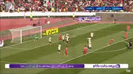 گل اول پرسپولیس به تراکتور توسط سروش رفیعی