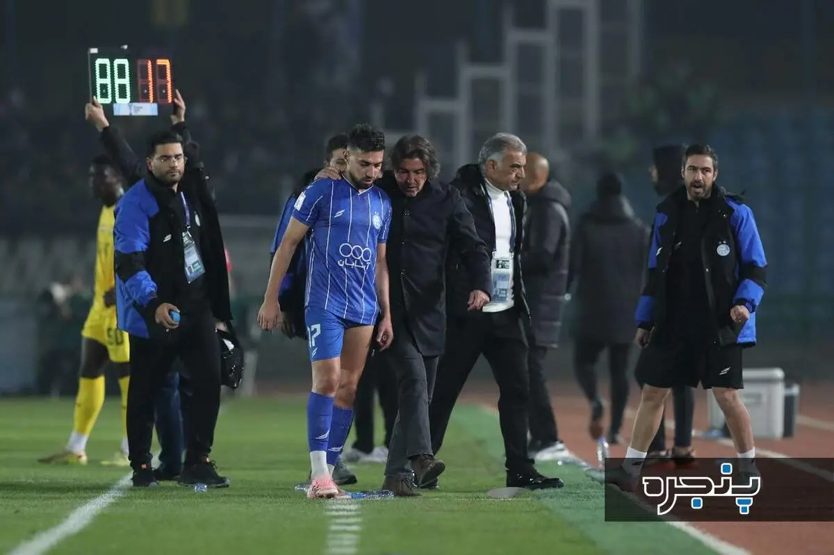 شوک بزرگ به استقلال؛ ستاره آبی‌ها دیدار برابر پرسپولیس را از دست داد؟