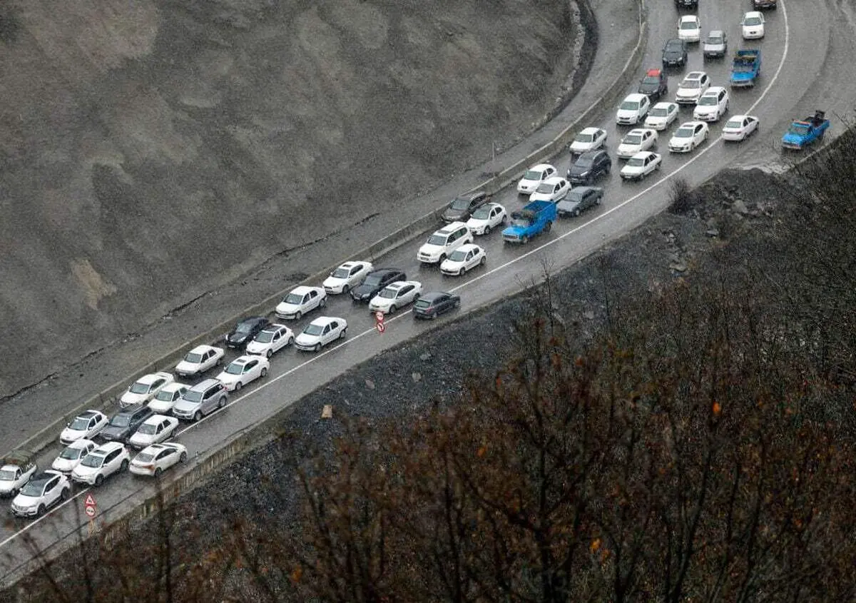 جاده چالوس دوباره خبرساز شد؛ محدودیت‌های ترافیکی برای بازگشت مسافران آخر هفته