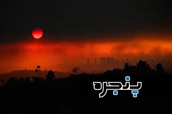 تصاویر آخرالزمانی از آتش‌سوزی لس‌آنجلس - بخش دوم