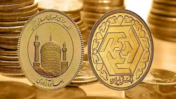 کاهش حباب سکه امامی و افت قیمت در بازار داخلی