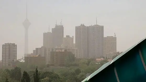 زنگ هشدار برای سلامت شهروندان: هوای تهران آلوده برای گروه‌های حساس!