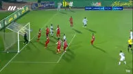 گل دوم مس رفسنجان به پرسپولیس