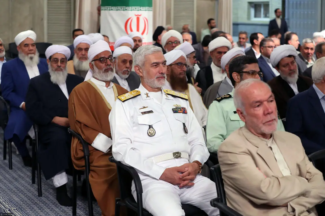 مراسم تنفیذ حکم ریاست جمهوری مسعود پزشکیان توسط رهبر انقلاب