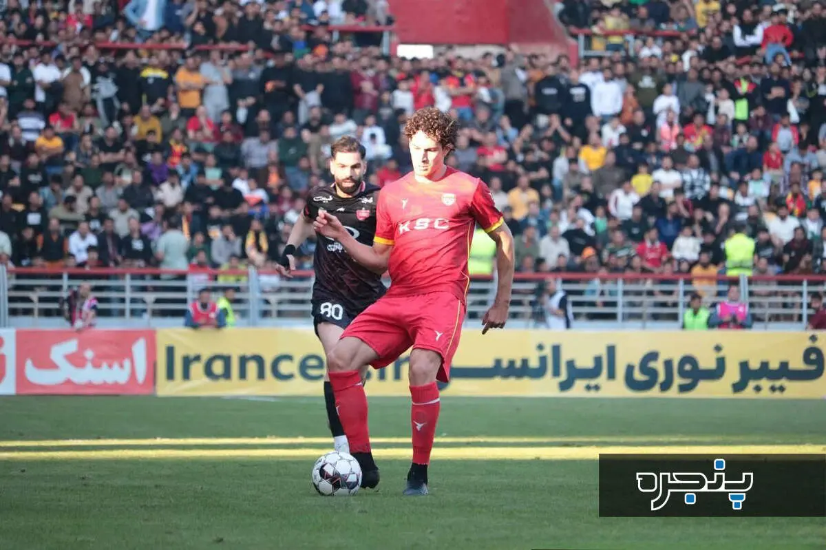 خلاصه دیدار فولاد خوزستان ۱ - ۱ پرسپولیس