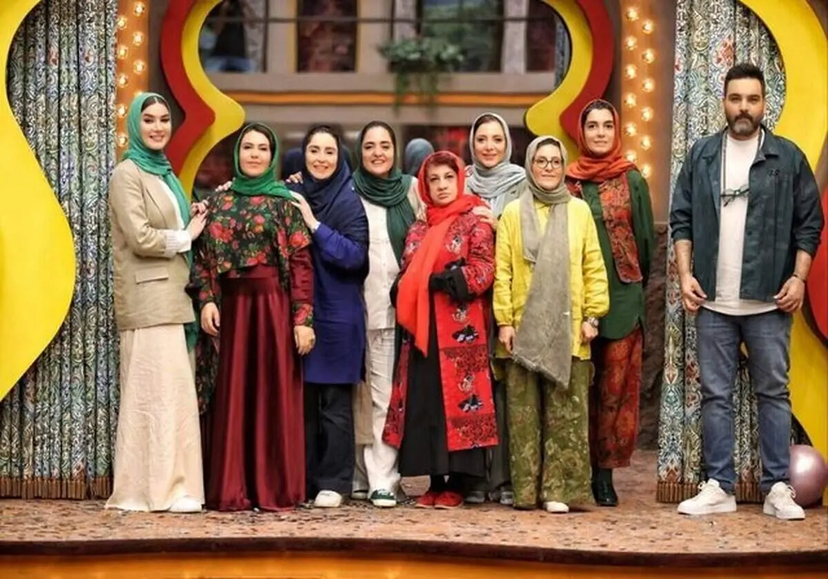 جوک بودار علی اوجی وسط برنامه جوکر زنانه