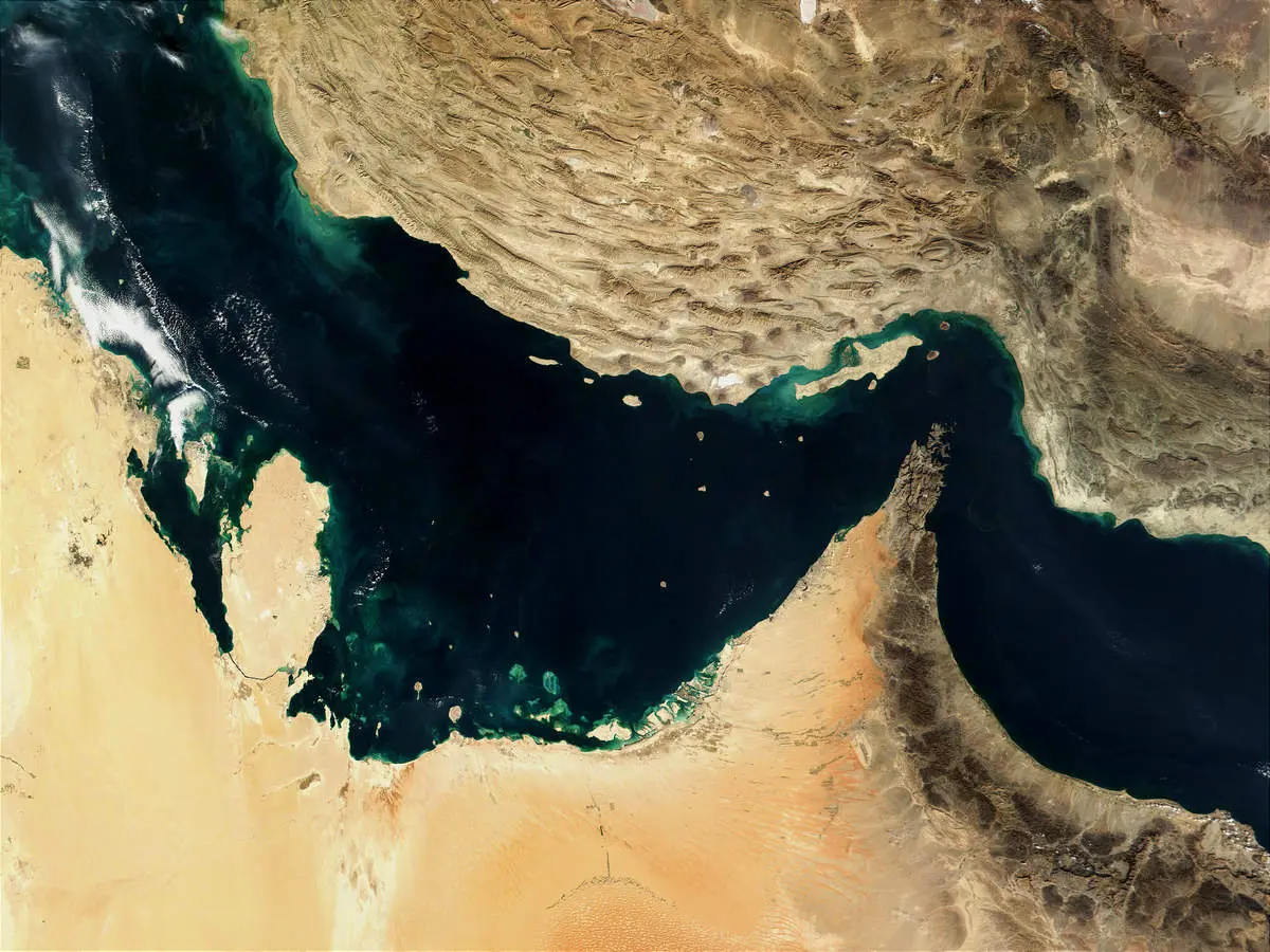 نقشه خلیج فارس در سه قرن پیش؛ سند تاریخی نیویورک تایمز از خلیج فارس!
